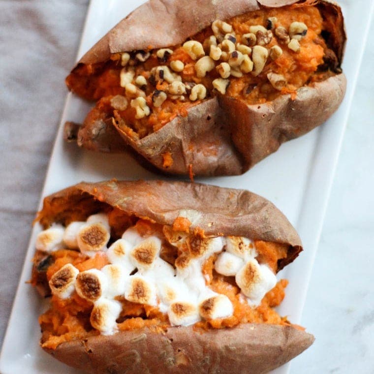 Twice Baked Sweet Potatoes Yellow Bliss Road