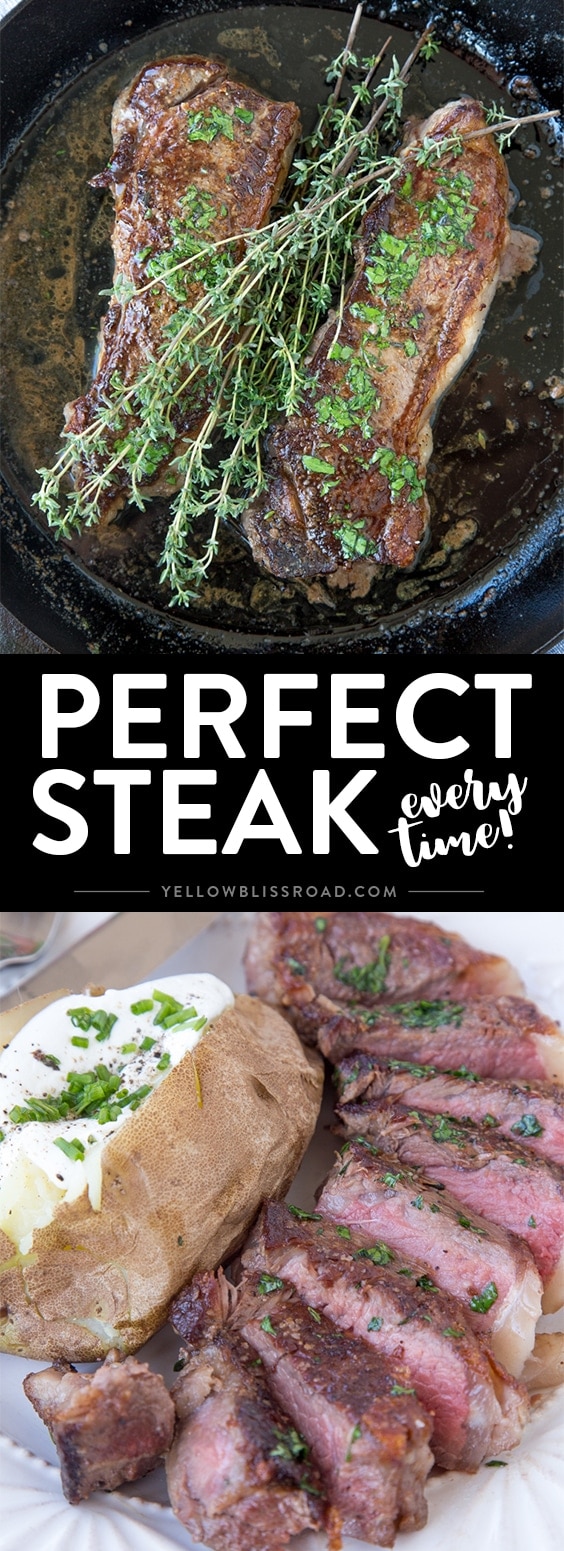 How To Cook A Ny Steak In Cast Iron