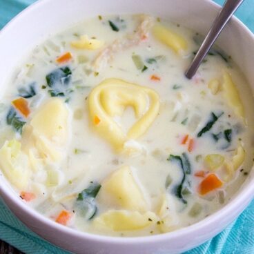 A bowl of soup