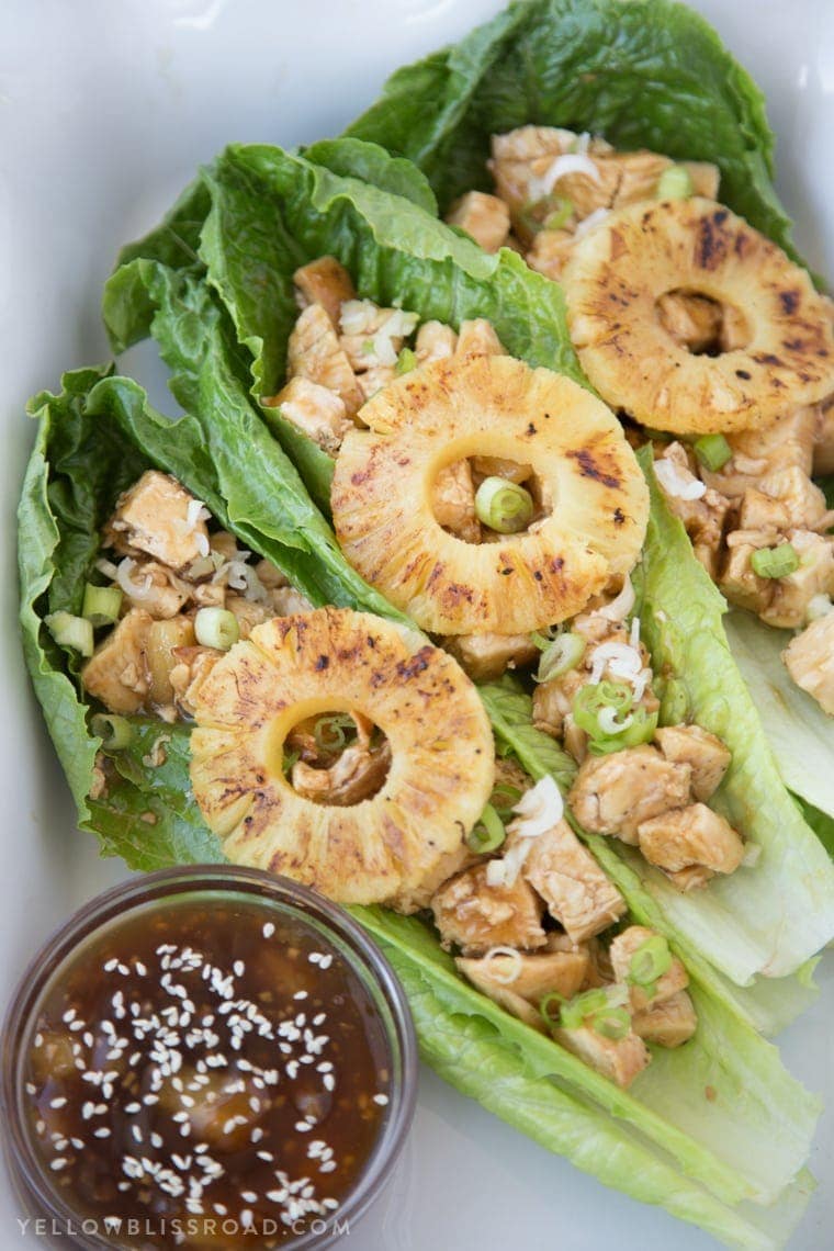 These Teriyaki Chicken Lettuce Wraps are a fun and delicious way to enjoy your favorite teriyaki chicken. Perfect for a light lunch or dinner, they are a whole meal wrapped up in a crunchy lettuce wrap.