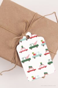 Free Printable Whimsical Pastels Christmas Gift Tags