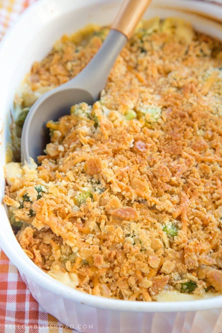 Cheesy Broccoli Casserole - Yellow Bliss Road