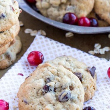 Cookies on a table