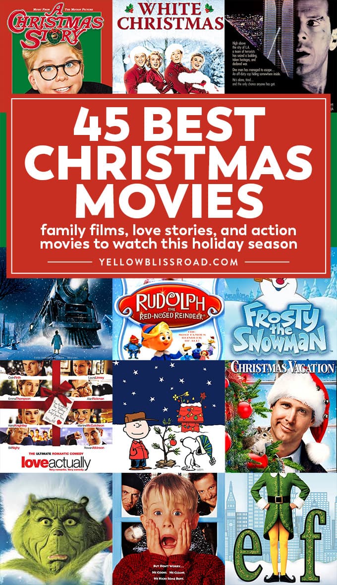 Christmas Movie Night with Free Printables (Best Christmas Movies)