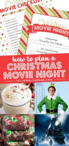 How to Plan a Christmas Movie Night (with Free Printables)