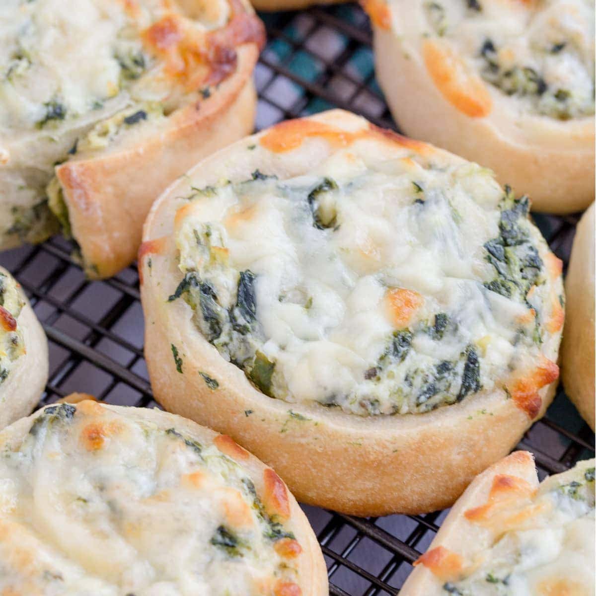 Spinach Artichoke Dip Pinwheels Yellow Bliss Road
