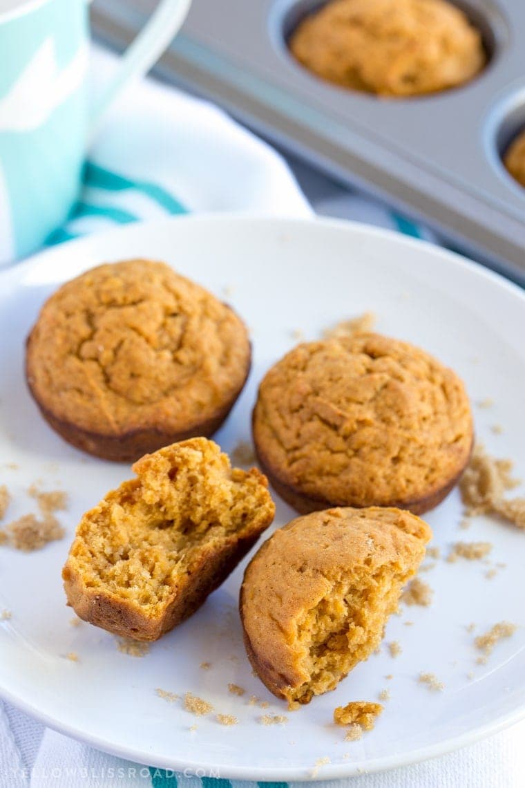 Sweet Potato Muffins for breakfast, brunch or a delicious snack!