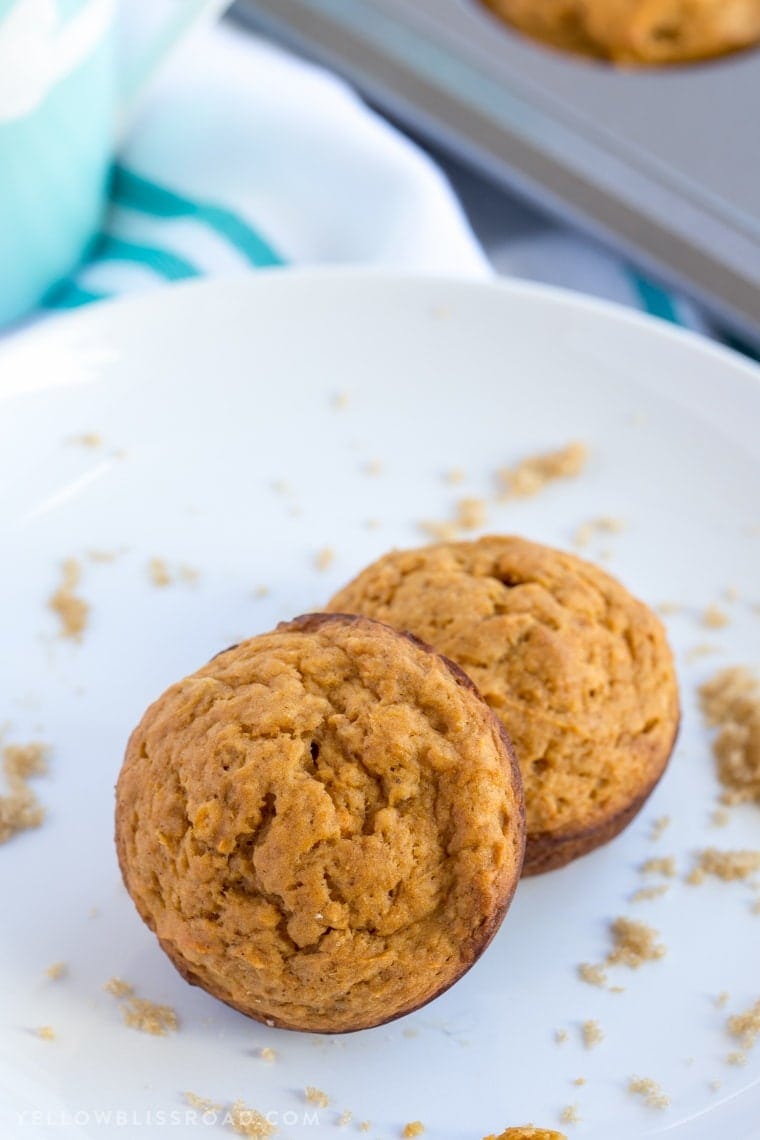 Sweet Potato Muffins for breakfast, brunch or a delicious snack!