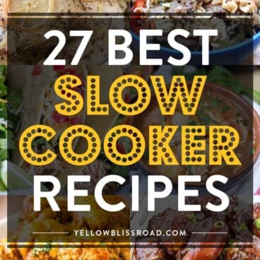 Social media image of 27 best slow cooker recipes