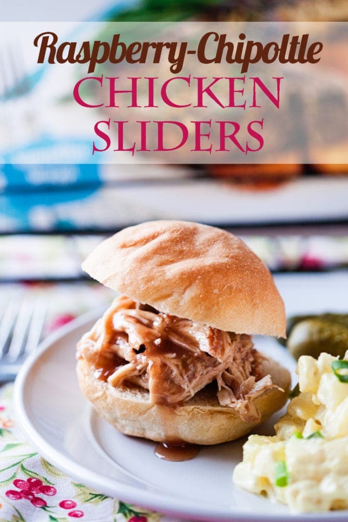 Social media image of Raspberry Chipotle Chicken Sliders