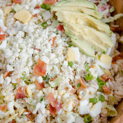 Creamy Chicken Cobb Pasta Salad