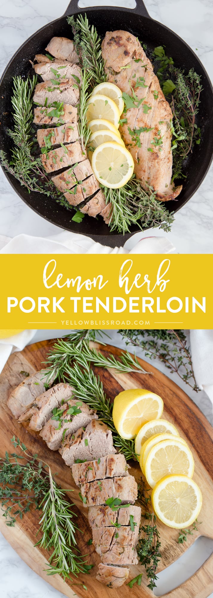 Social media image for Lemon Herb Pork Tenderloin