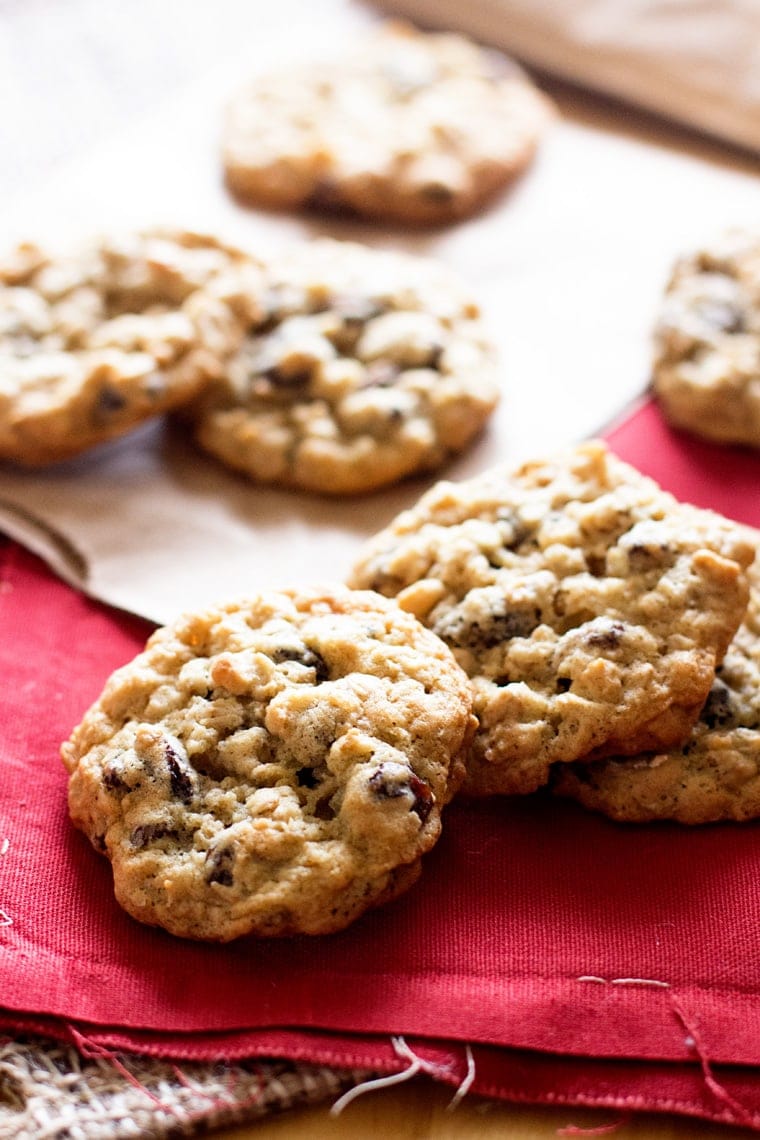 Oatmeal Raisin Cookies Yellow Bliss Road