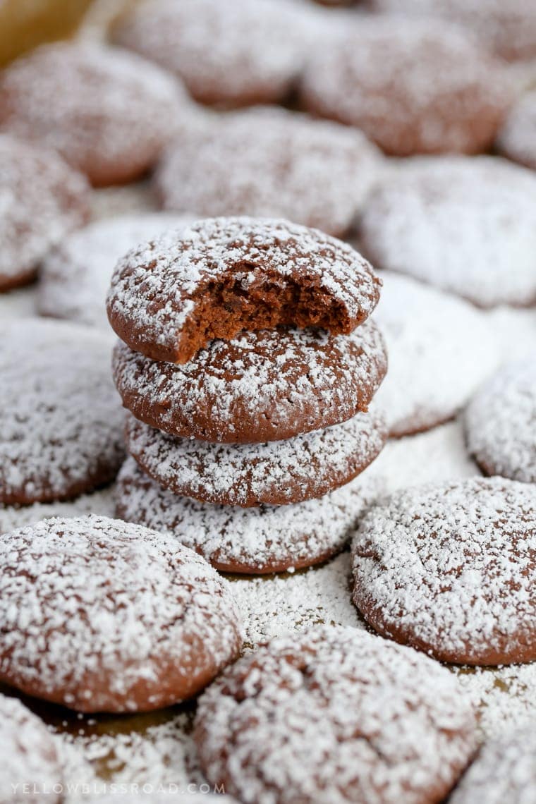 Your new favorite cookie! These Chocolate Cheesecake Cookies are super creamy and tender and melt in your mouth delicious!