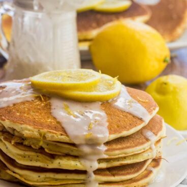 Lemon Poppyseed Pancakes