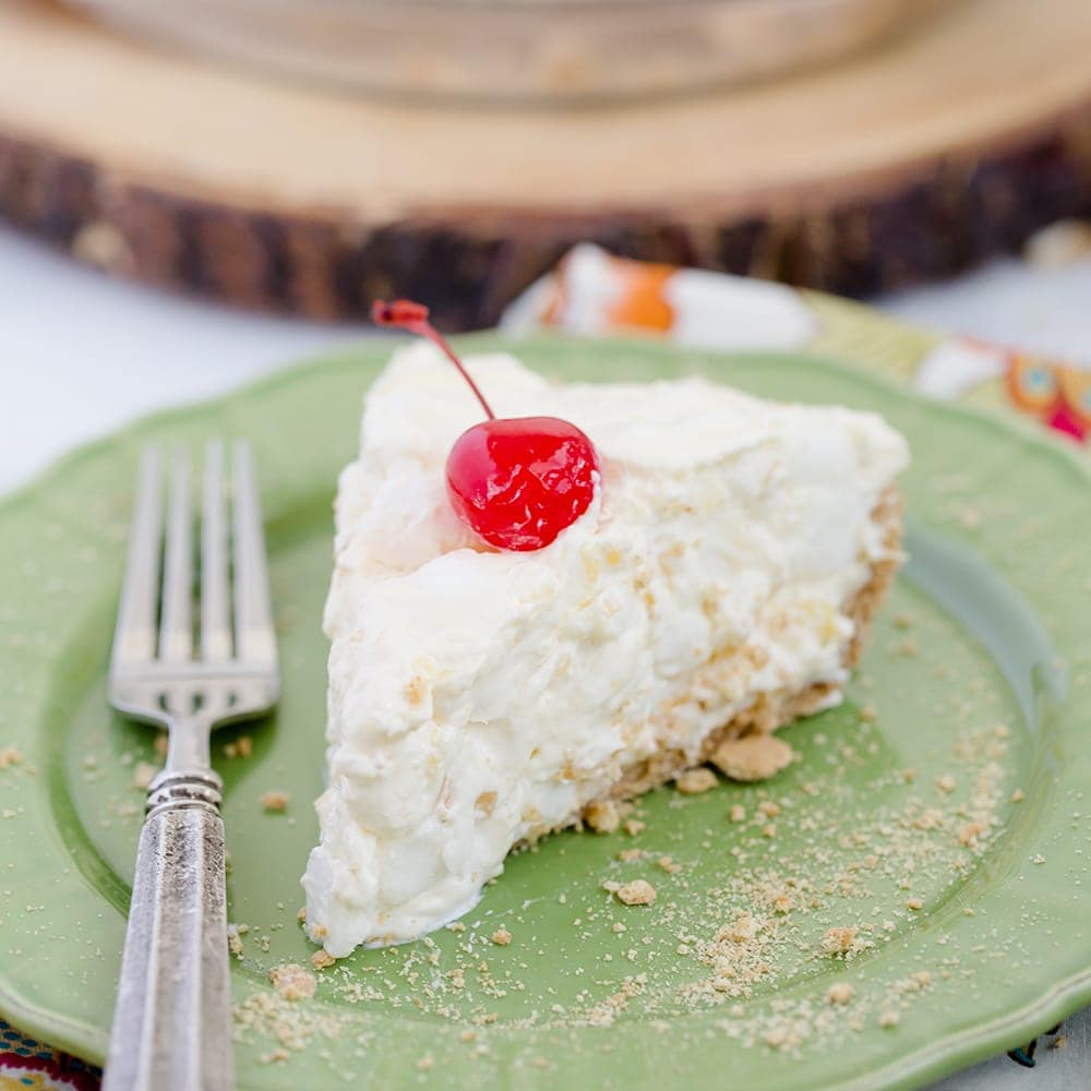 Pineapple Fluff Pie Yellow Bliss Road