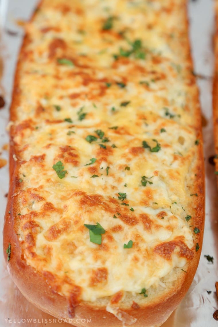 Cheesy Garlic Bread The Best Homemade Garlic Bread Recipe