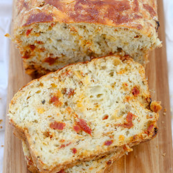 Cheesy Pizza Quick Bread