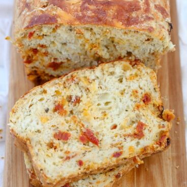 A loaf of pizza bread