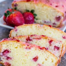 Strawberry Pound Cake