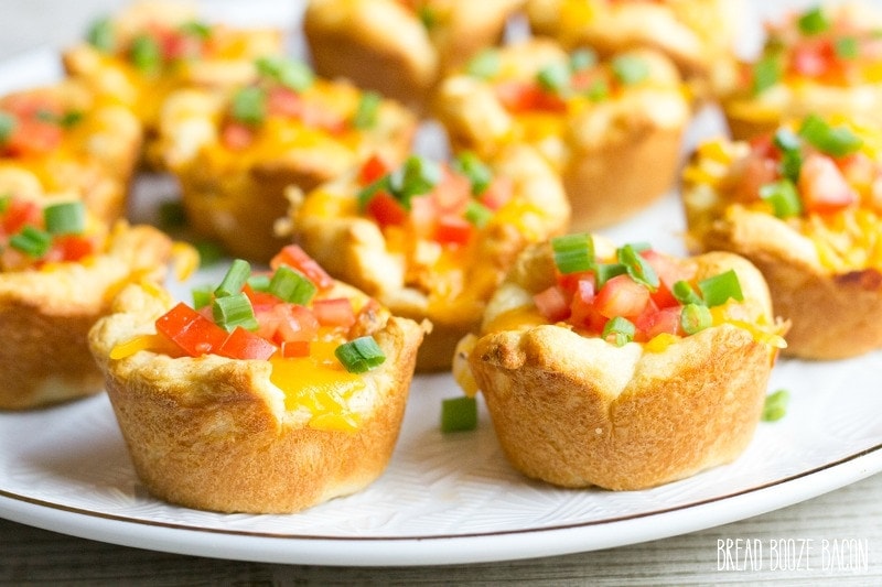 Taco Cups are an easy to make appetizer perfect for all your parties! Customize them with your favorite flavors for a bite you can't resist!