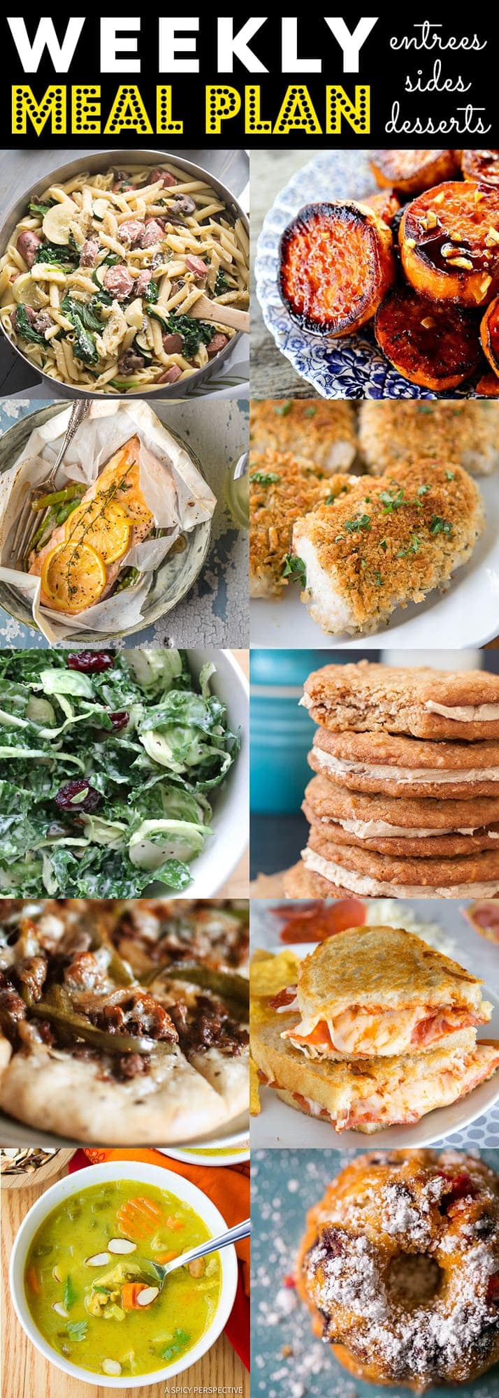 Weekly Meal Plan - 10 Great Recipes to Try This Week!