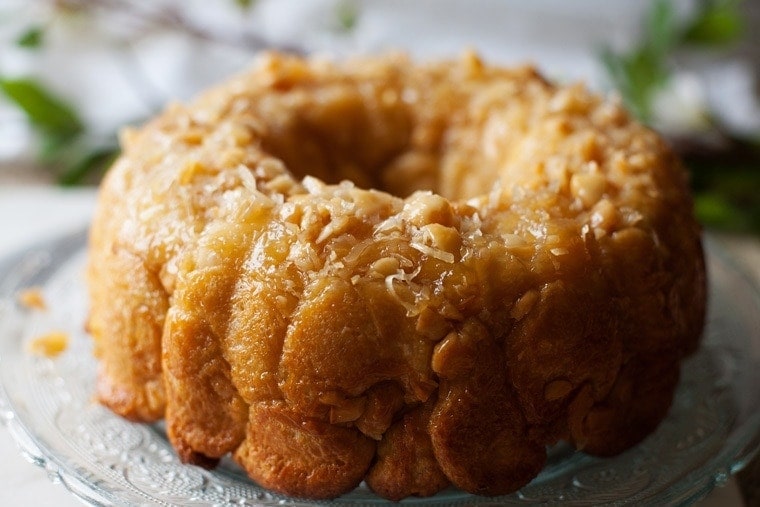A close up of Monkey bread