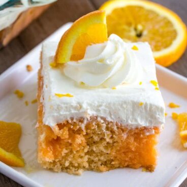 Orange Creamsicle Cake