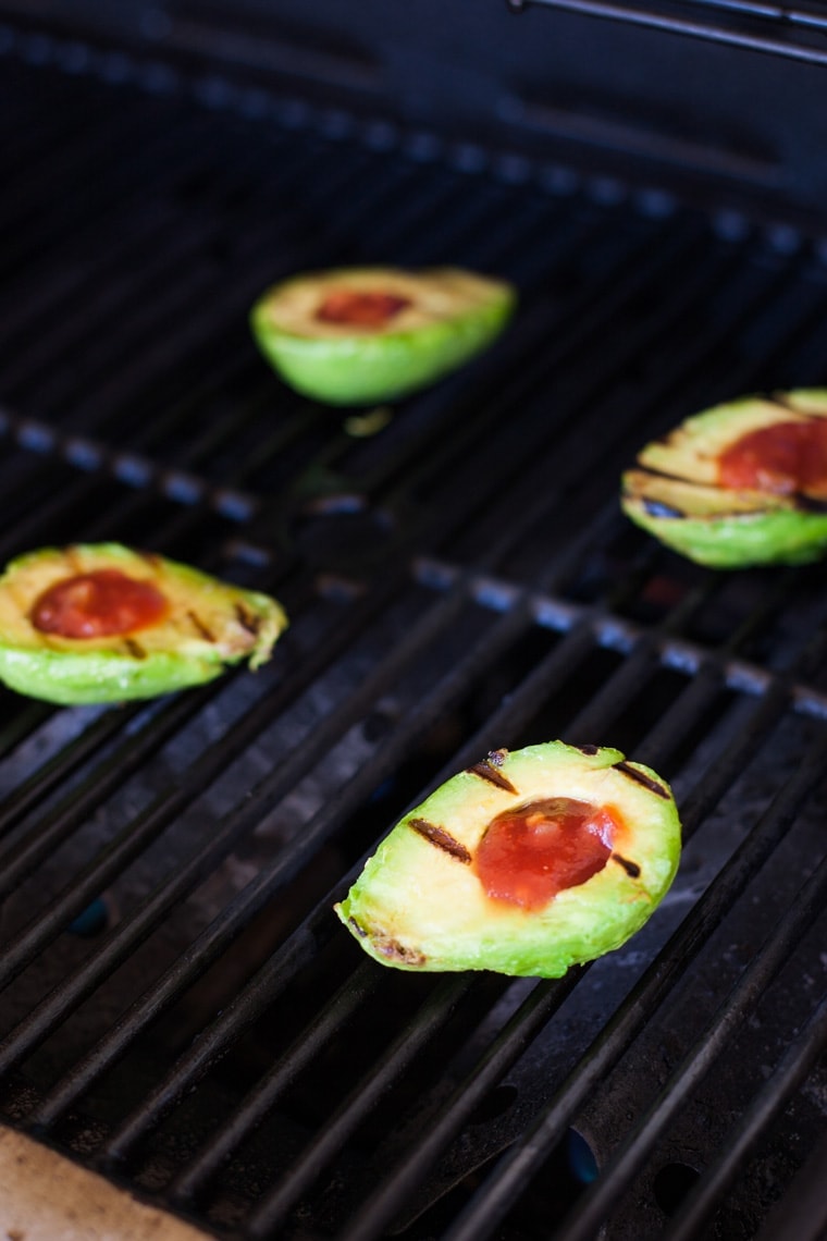 Easy Grilled Avocados Summer Side Dish or Appetizer