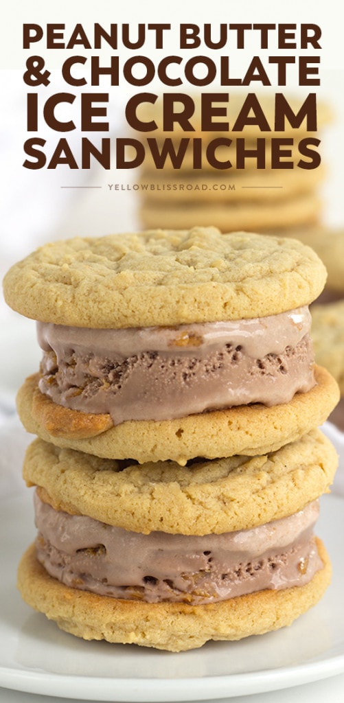 An ice cream sandwich on a plate