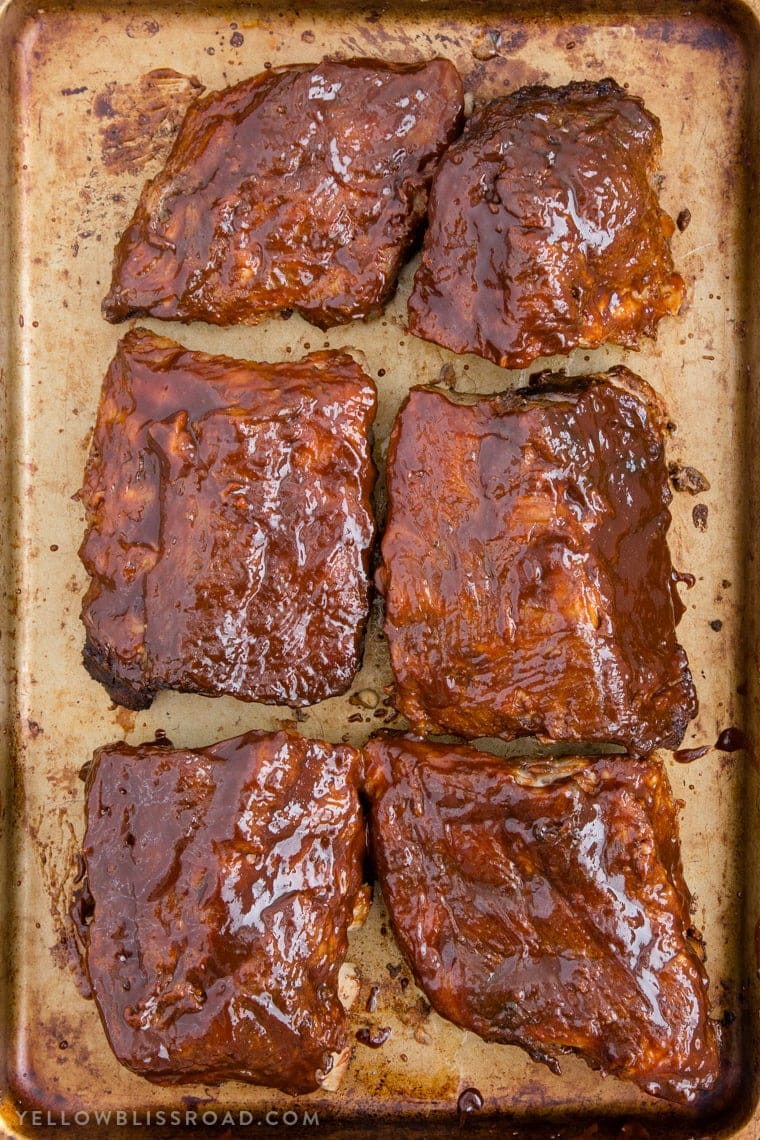 Slow Cooker Barbecue Baby Baby Back Ribs (Fall off the Bone Tender)