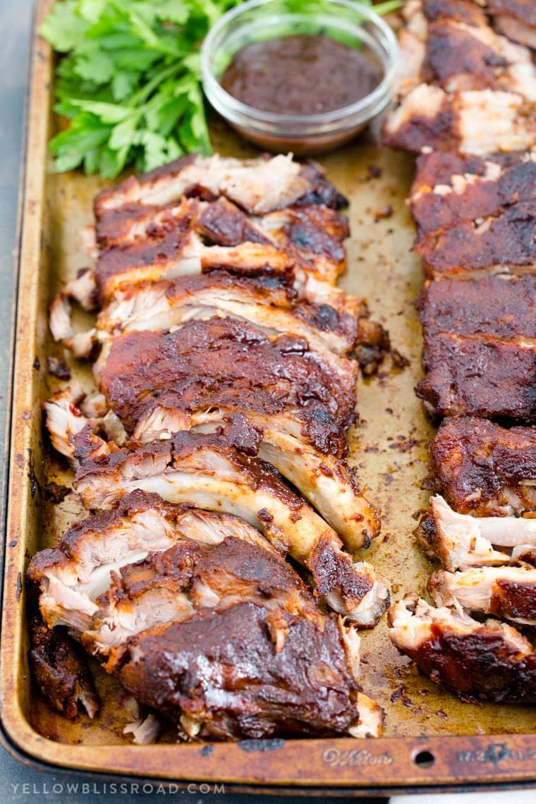 Slow Cooker Barbecue Baby Baby Back Ribs (Fall off the Bone Tender)