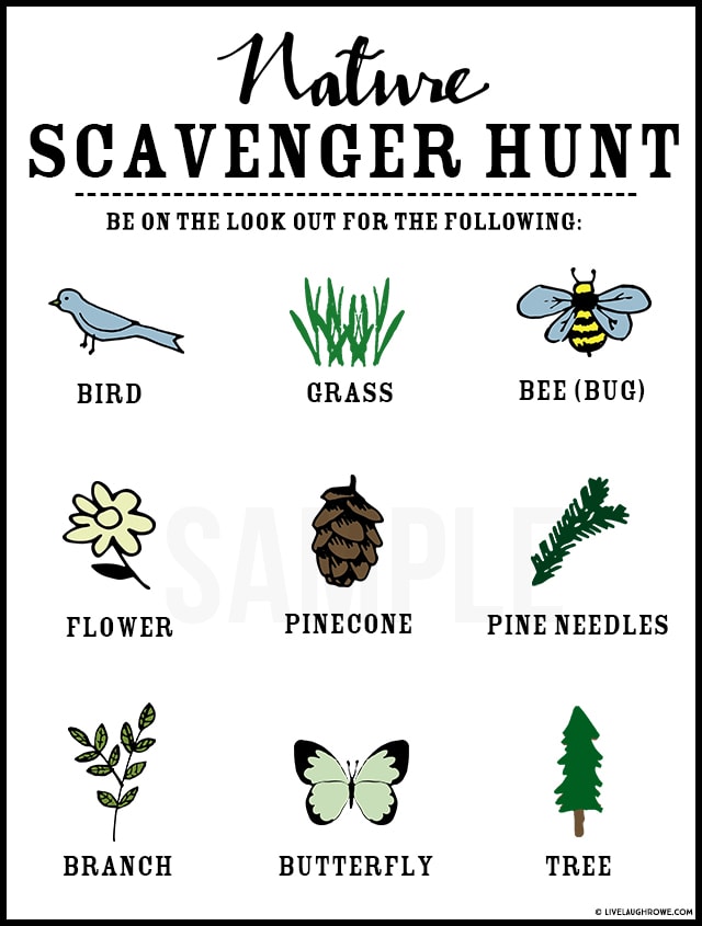 An image of Scavenger Hunt for kids