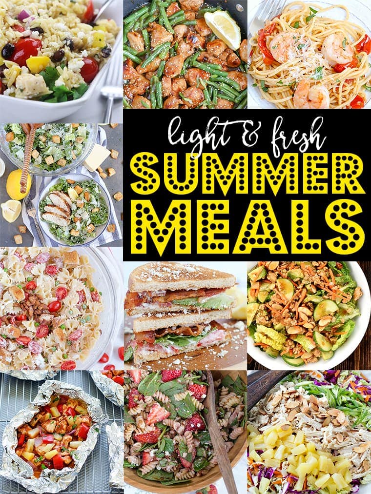 Villain salvie Tempel 30 Light Summer Meals Perfect for Al Fresco Dining