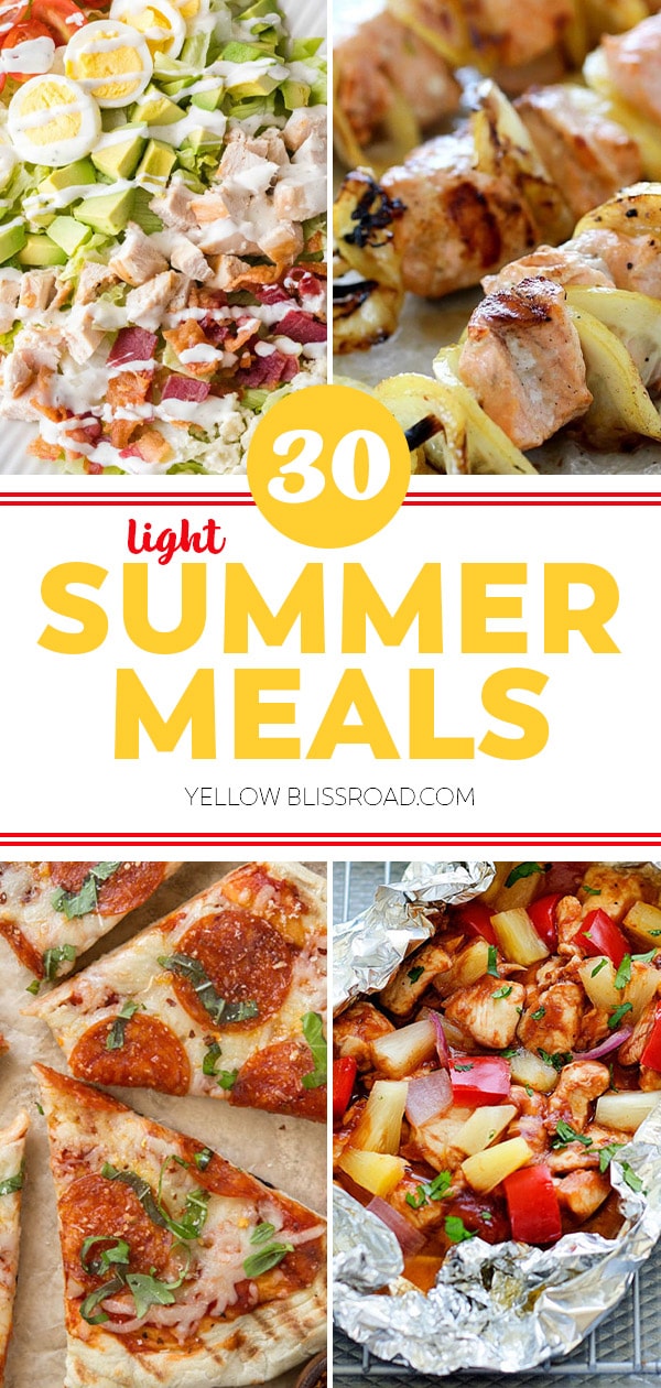 30 Light Summer Meals Perfect for Al Fresco Dining