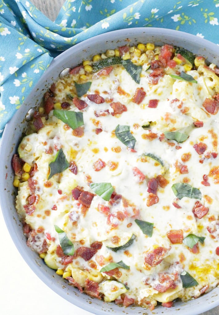 Veggies in a skillet