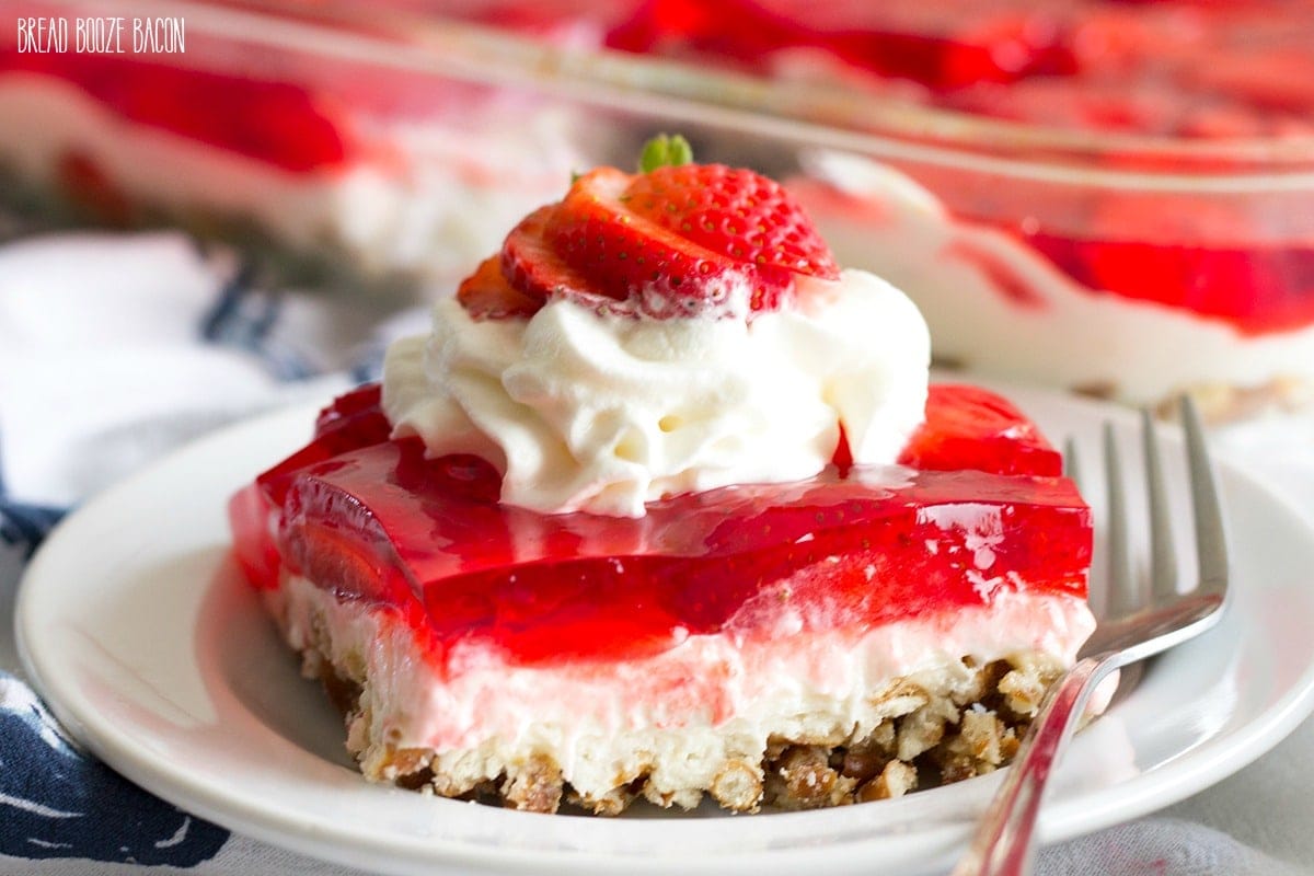 Strawberry Pretzel Salad