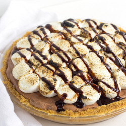No Bake S'mores Pie
