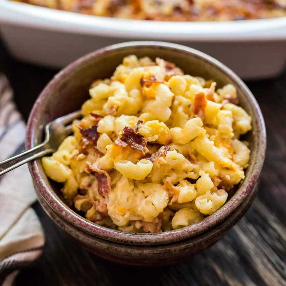 Bacon Ranch Macaroni & Cheese Easy Weeknight Dinner