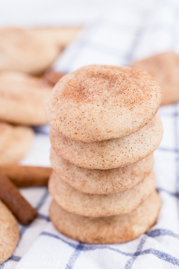 Best Ever Snickerdoodle Cookies are a classic! Tender, soft and chewy a crispy cinnamon sugar coating - this will be your new go-to recipe!