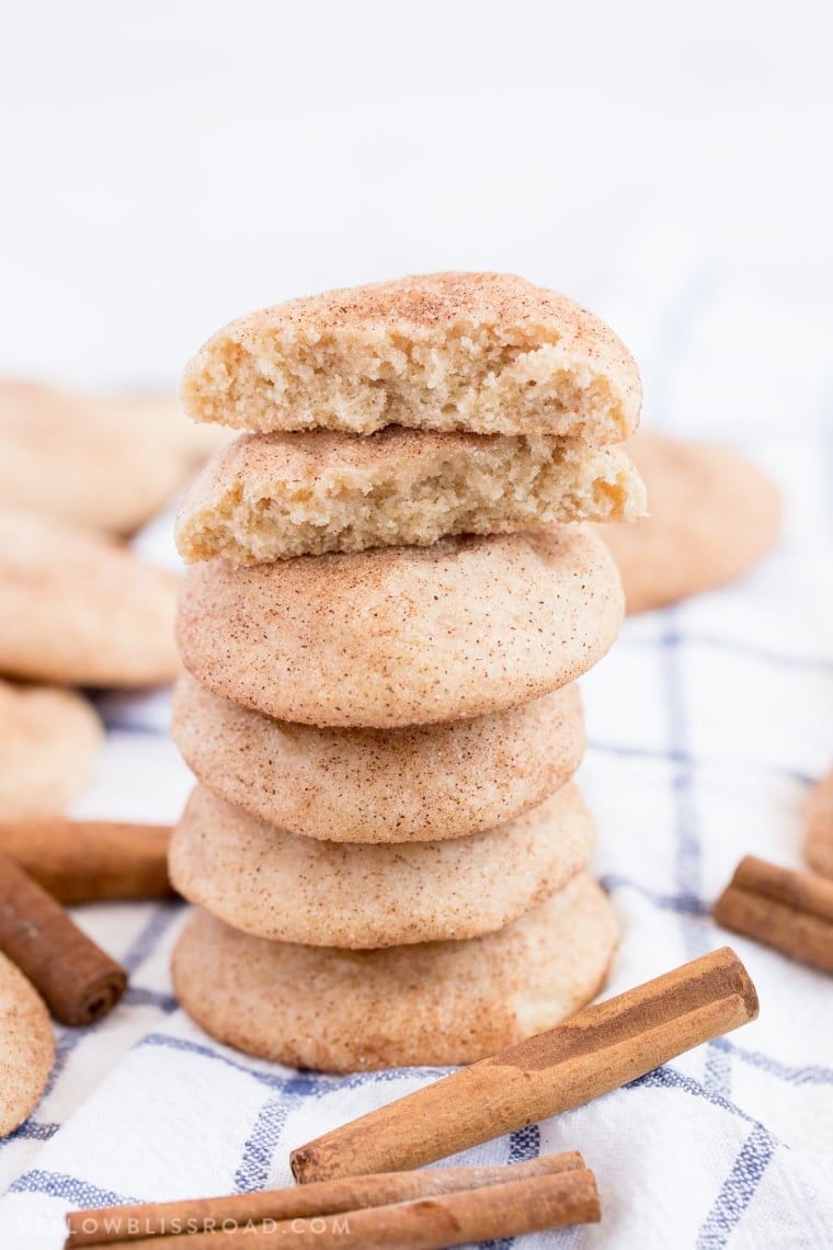 Best Ever Snickerdoodle Cookies are a classic! Tender, soft and chewy a crispy cinnamon sugar coating - this will be your new go-to recipe!