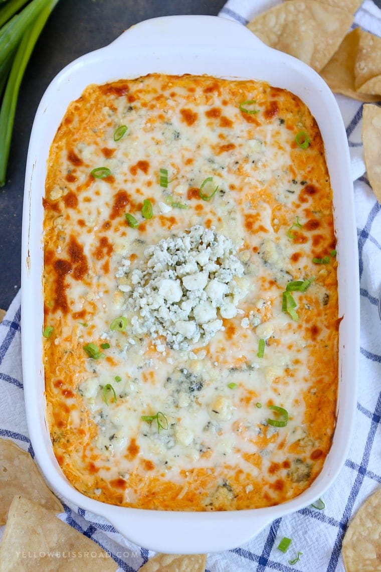 Cheesy Buffalo Chicken Dip Game Day Party Food