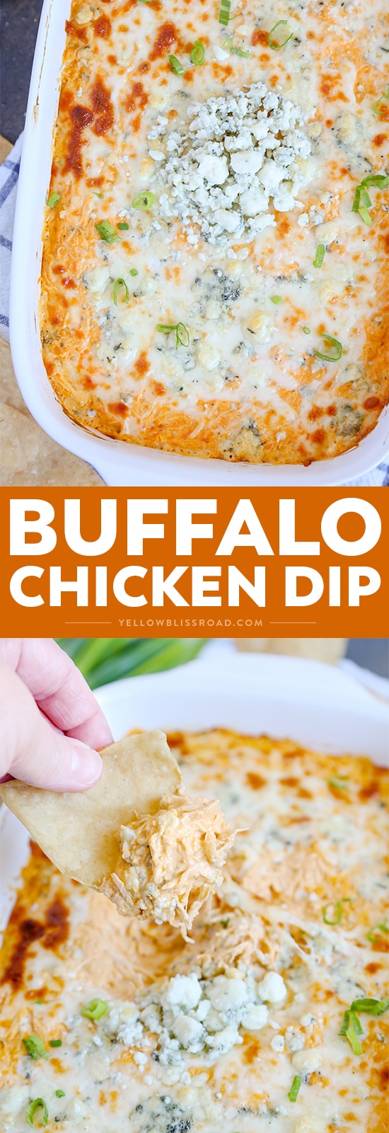 Cheesy Buffalo Chicken Dip Game Day Party Food