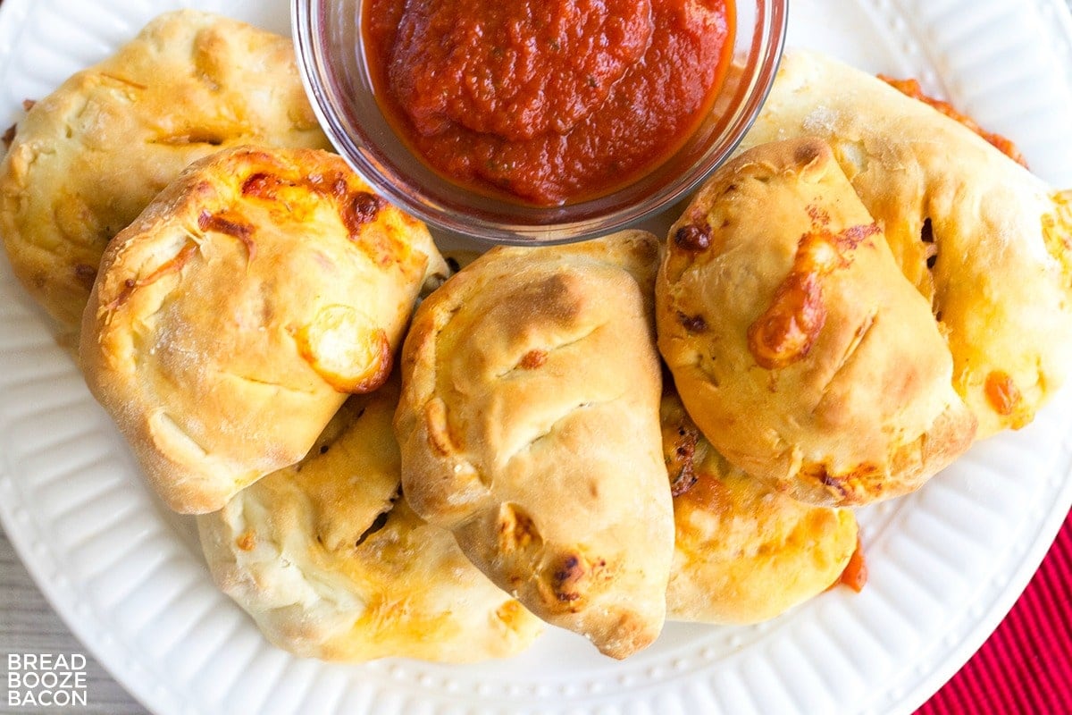 Mini Sausage and Pepperoni Calzones Yellow Bliss Road