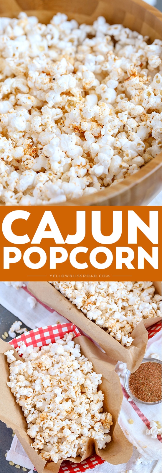 Pop-corn salé & poudre cajun – Munnar