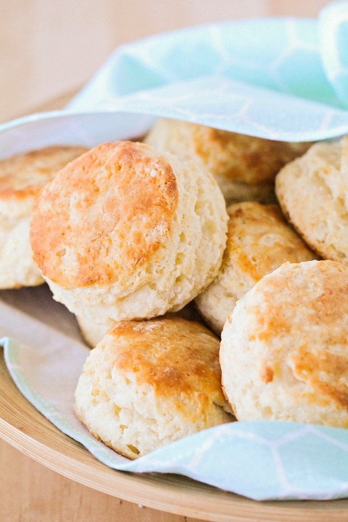 Biscuits on a plate