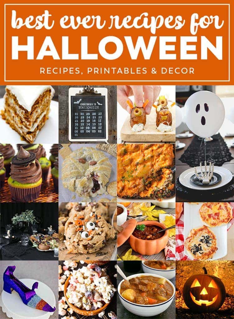 Best Ever Recipes for Halloween Night - from spooky to creepy to not so scary