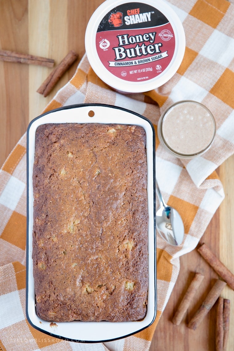 This Cinnamon Pineapple Bread with Chef Shamy Cinnamon Honey Butter