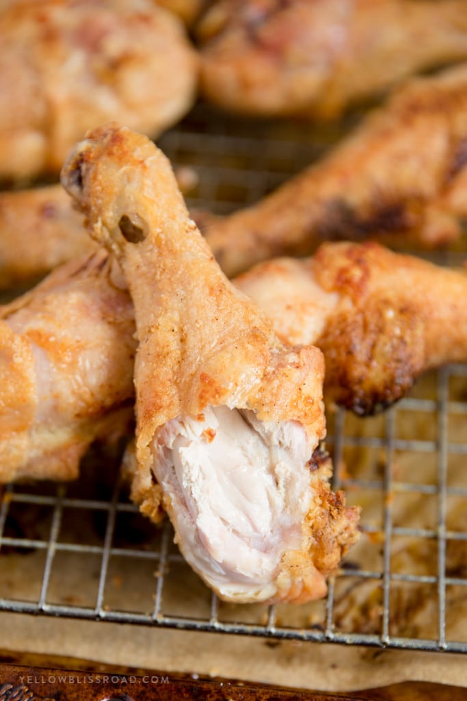 Easy Crispy Oven Baked Chicken Drumsticks | Bake Chicken in the Oven