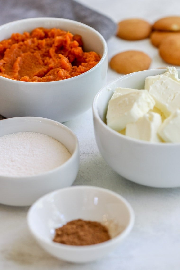 Pumpkin Cheesecake Dip Healthy No Bake Fall Dessert